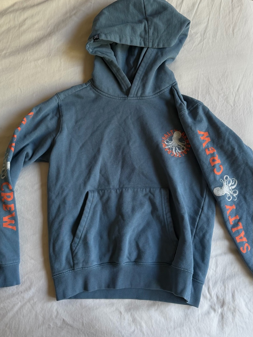 Salty Crew Kids Blue Hoodie - Picture 2 of 9